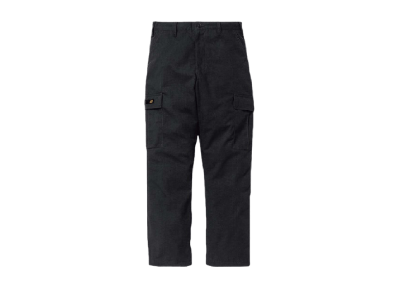 JUNGLE STOCK / TROUSERS. NYCO. RIPSTOP. CORDURA BLACK | AREA 02