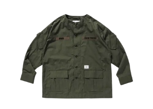 WTAPS SCOUT / LS / COTTON. RIPSTOP OLIVE | AREA 02