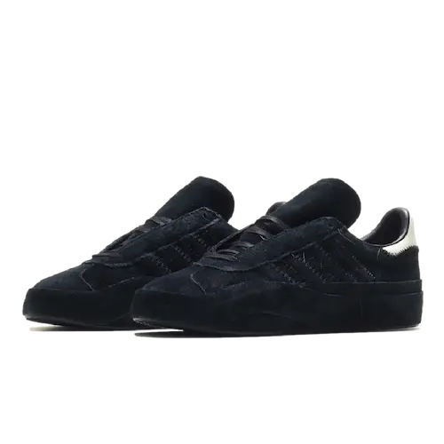 adidas gazelle silver green womens Adidas Gazelle Triple Black Leather Running Trainers BB5497 Unisex – Foot  World main image 1
