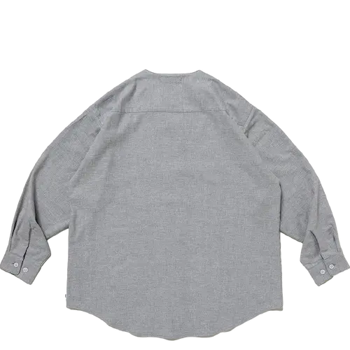 WTAPS LEAGUE LS COTTON. TWILL. LEAGUE GREY | AREA 02 WTAPS LEAGUE LS COTTON. TWILL. LEAGUE GREY | AREA 02