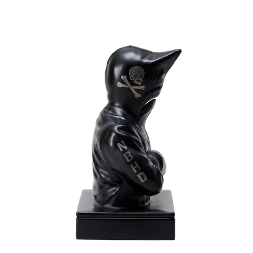 NEIGHBORHOOD BAPE SHARK INCENSE CHAMBER 2023SS BLACK SILVER