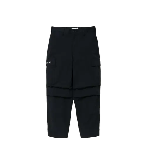 WTAPS 23SS MILT9601 TROUSERS NYCO RIPSTOP BLACK