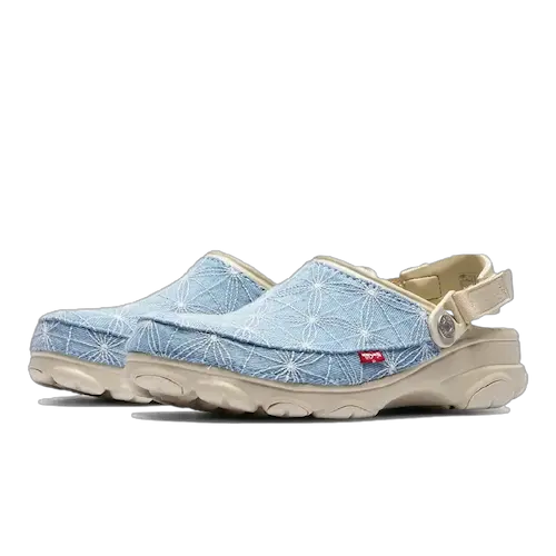 CLASSIC ALL TERRAIN CLOG LEVI'S SASHIKO BLUE | AREA 02