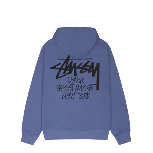 STUSSY DSM NEW YORK ZIP HOODIE STORM | AREA 02 — Asia's Premier
