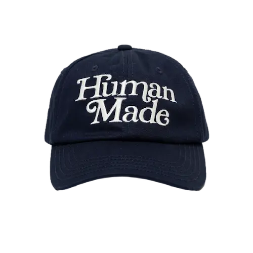 HUMAN MADE X GDC 6PANEL CAP NAVY | AREA 02 — Asia's Premier