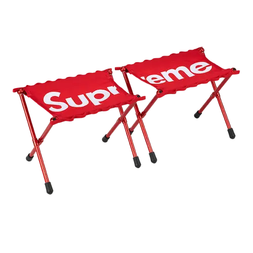 SUPREME HELINOX TACTICAL FIELD STOOL (SET OF 2) RED | AREA