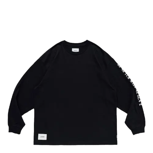 WTAPS OBJ 03 LS COTTON FORTLESS BLACK | AREA 02