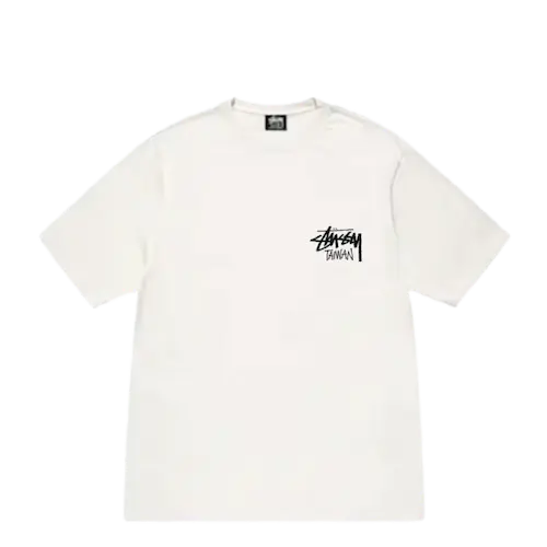 STUSSY STOCK TAIWAN TEE WHITE | AREA 02 — Asia's Premier Exchange