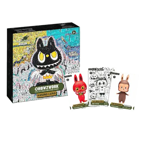 HOW2WORK THE MONSTERS SERIES 1 COLLECTIBLE TRADING CARDS | AREA 02