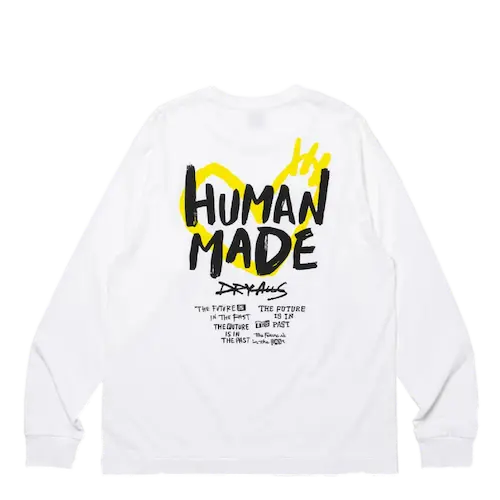 HUMAN MADE GRAPHIC L/S TEE WHITE | AREA 02