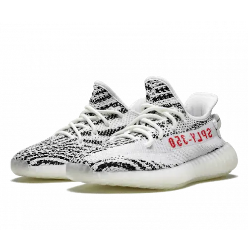 Yeezy 35 hot sale zebra white