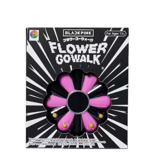 TAKASHI MURAKAMI X BLACKPINK FLOWER GO WALK TAMAGOTCH PINK BLACK
