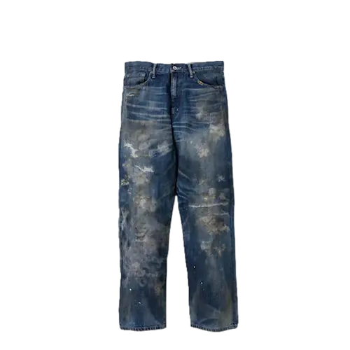 NEIGHBORHOOD 24SS SAVAGE DENIM DP BASIC PANTS INDIGO | AREA 02