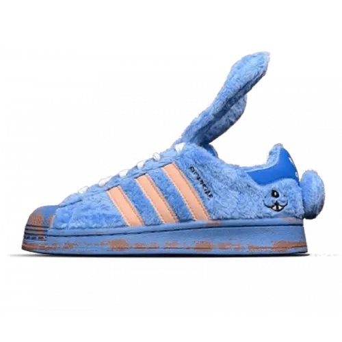 adidas gazelle silver green womens Adidas Superstar Melting Sadness Bunny Grey – The Archive Store main image 1