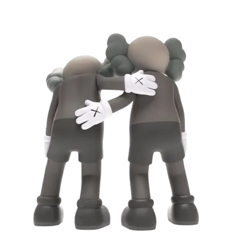 その他 KAWS  ALONG THE WAY BROWN KAWS Along The Way Vinyl Figure Brown - US