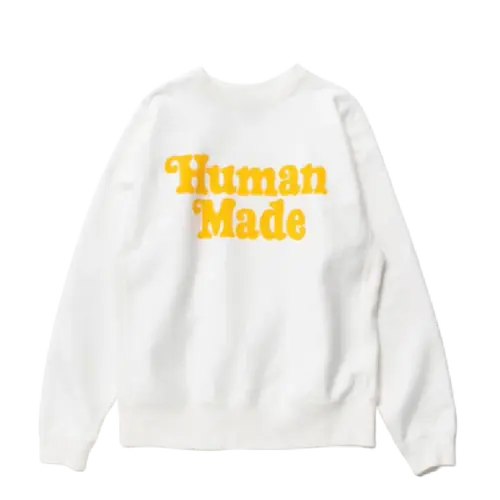 HUMAN MADE VERDY VICK CREWNECK SWEATSHIRT WHITE | AREA 02