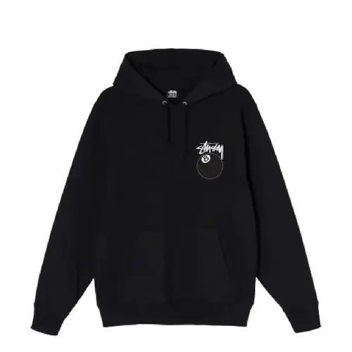 STUSSY 8 BALL HOODIE BLACK | AREA 02 — Asia's Premier Exchange for