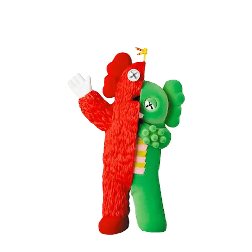 KAWS KACHAMUKKU VINYL FIGURE GREEN RED | AREA 02 — Asia's Premier