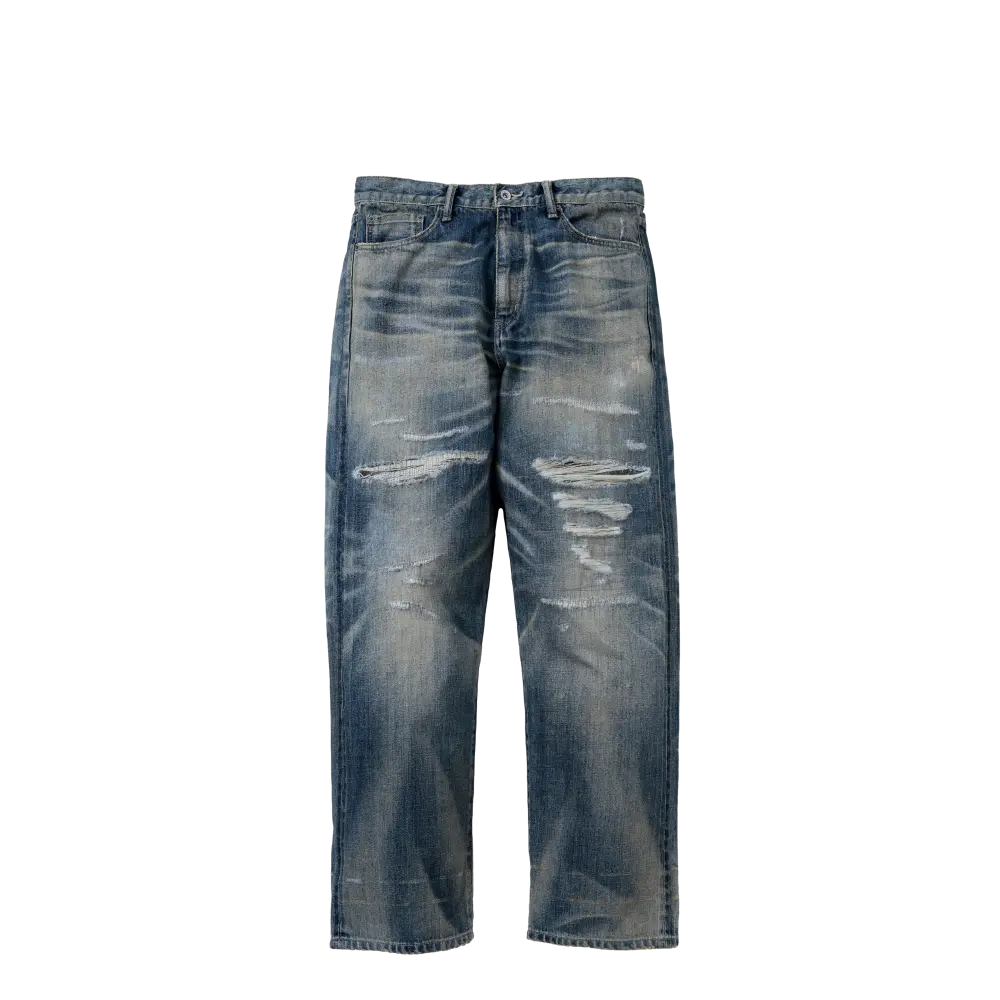 NEIGHBORHOOD 24AW SAVAGE DENIM DP BASIC PANTS INDIGO | AREA 02