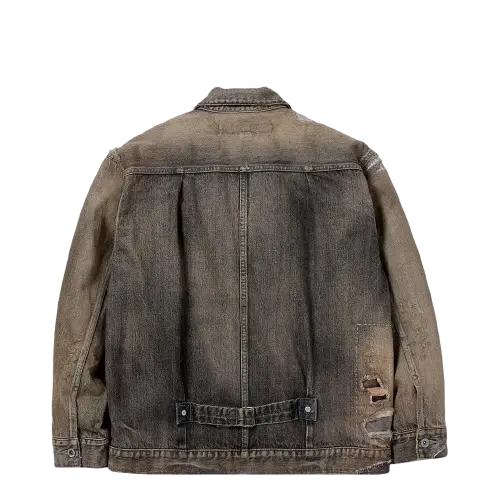 Neighborhood Savage Denim Type-1 Jacket Black メンズ - SS23 - JP