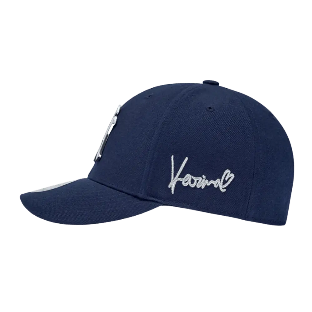 KARINA EXCLUSIVE STRUCTURED CAP IN NEW YORK YANKEES NAVY | AREA 02