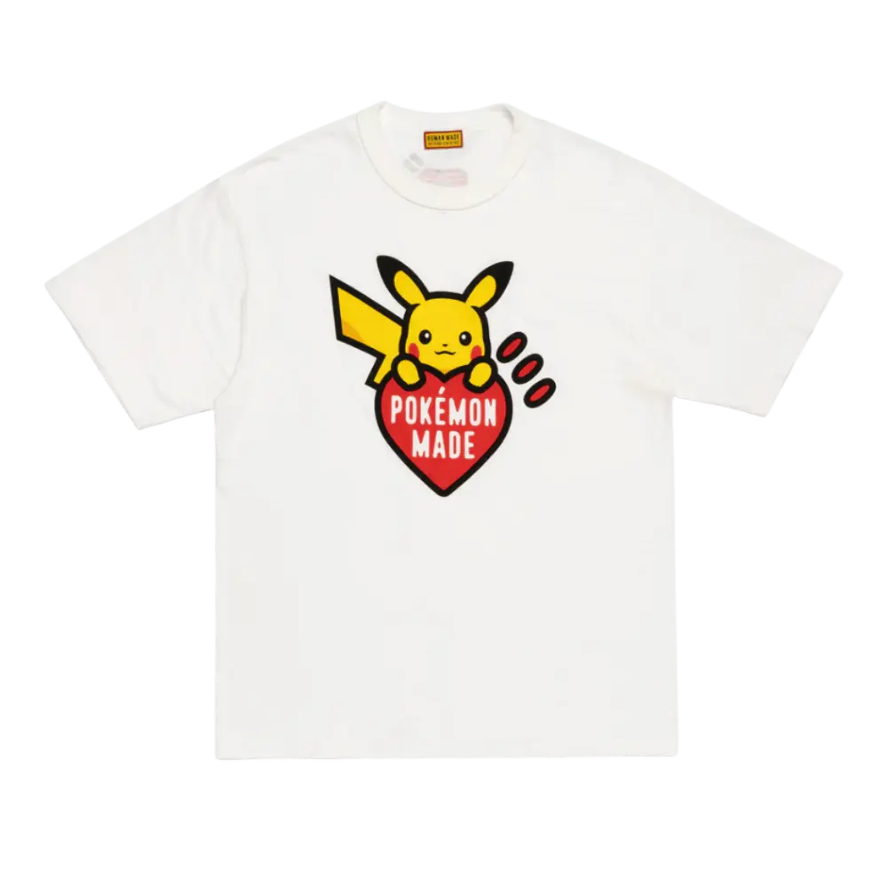 POKEMON MADE GRAPHIC T-SHIRT ONLINE STORE WHITE XX30TE012 | AREA