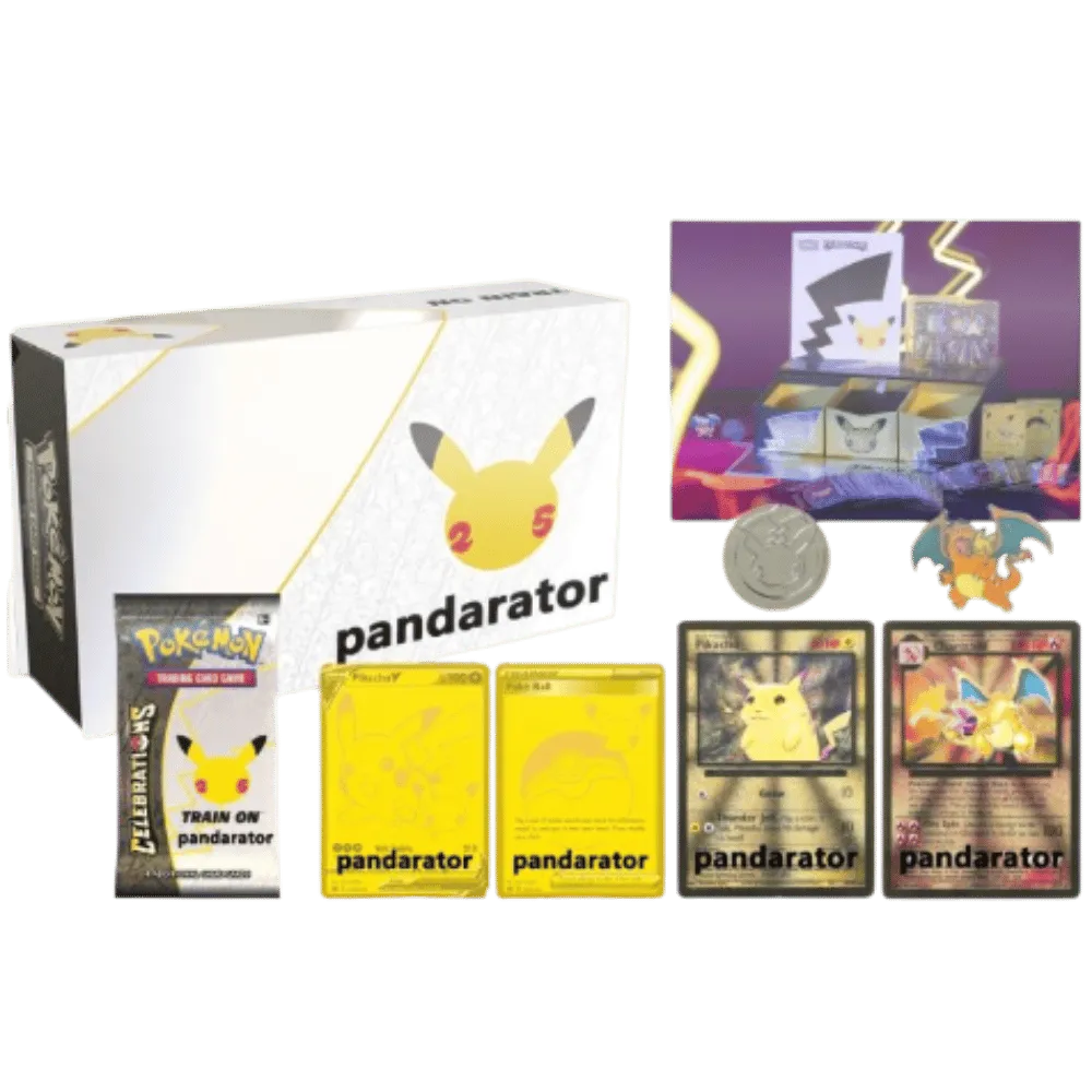 POKEMON TCG 25TH ANNIVERSARY CELEBRATIONS ULTRA-PREMIUM COLLECTION