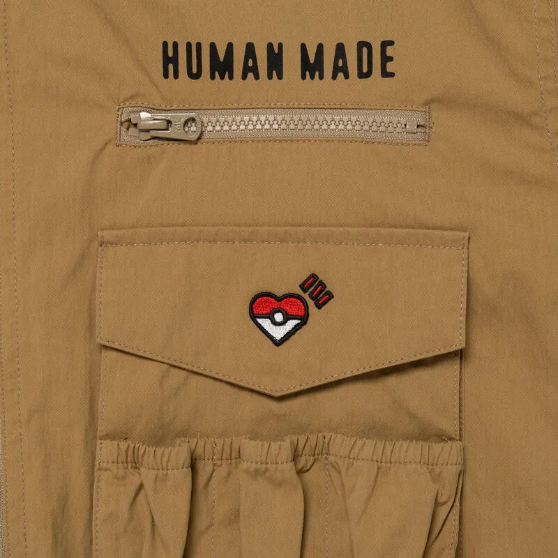 POKEMON MADE UTILITY JACKET BEGIE | AREA 02 — Asia's Premier