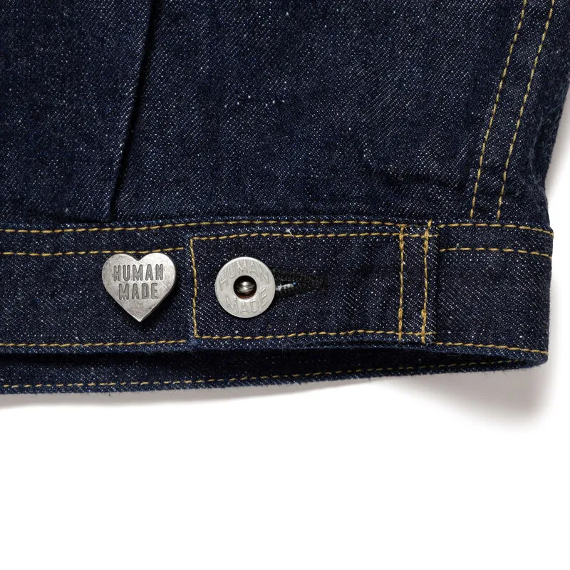 POKEMON MADE DENIM JACKET INDIGO | AREA 02 — Asia's Premier