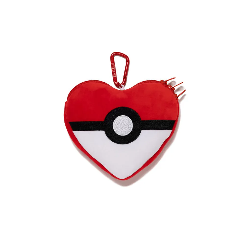POKEMON MADE HEART STUFFED PASSCASE RED | AREA 02 — Asia's Premier