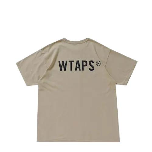 WTAPS 22SS STANDART LOGO TEE KHAKI | AREA 02