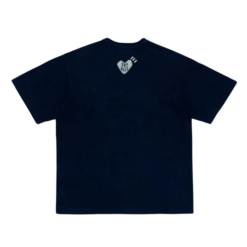 NINGENSEI AIZOME HEART T-SHIRT INDIGO | AREA 02 — 亞洲指標潮流文化