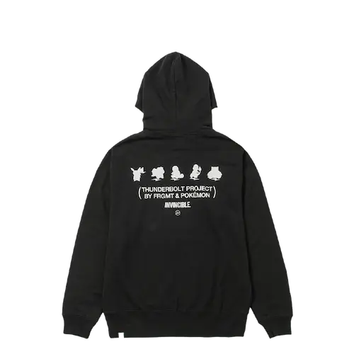 FRAGMENT POKEMON THUNDERBOLT PROJECT HOODIE BLACK AREA 02