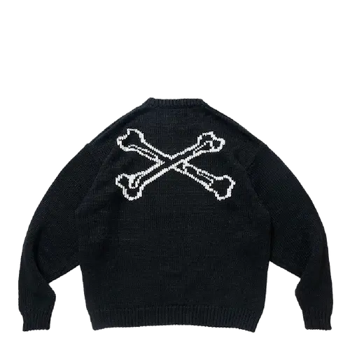WTAPS 2022AW ARMT SWEATER BLACK | AREA 02 — 亞洲指標潮流文化交易所