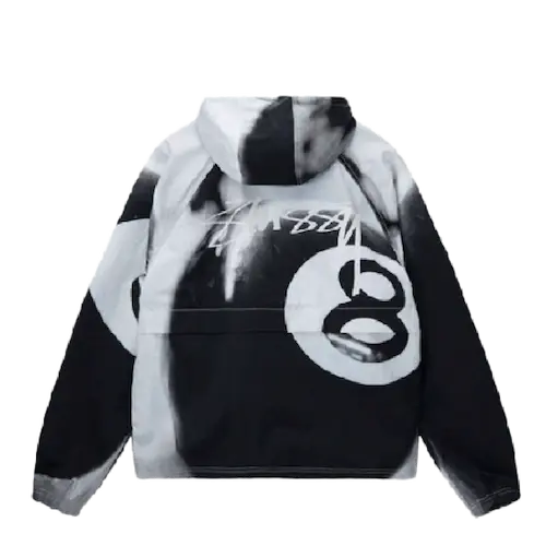 STUSSY 8 BALL BEACH SHELL JACKET GRAYSCALE | AREA 02 — Asia's