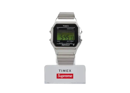 TIMEX DIGITAL WATCH SILVER | AREA 02