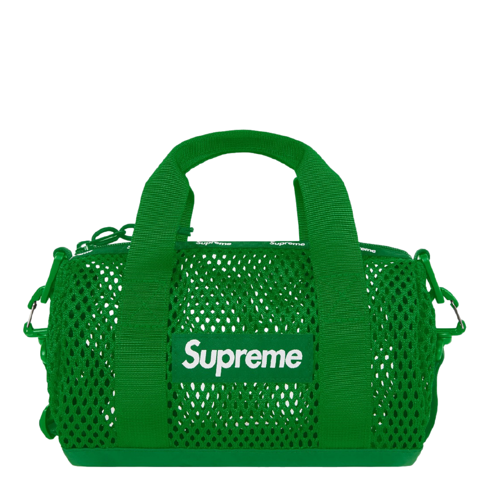 SUPREME MESH MINI DUFFLE BAG SS23 GREEN | AREA 02