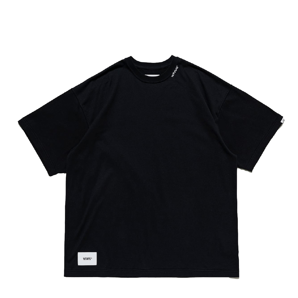 WTAPS WTVUA SS COTTON TEE OFF BLACK | AREA 02