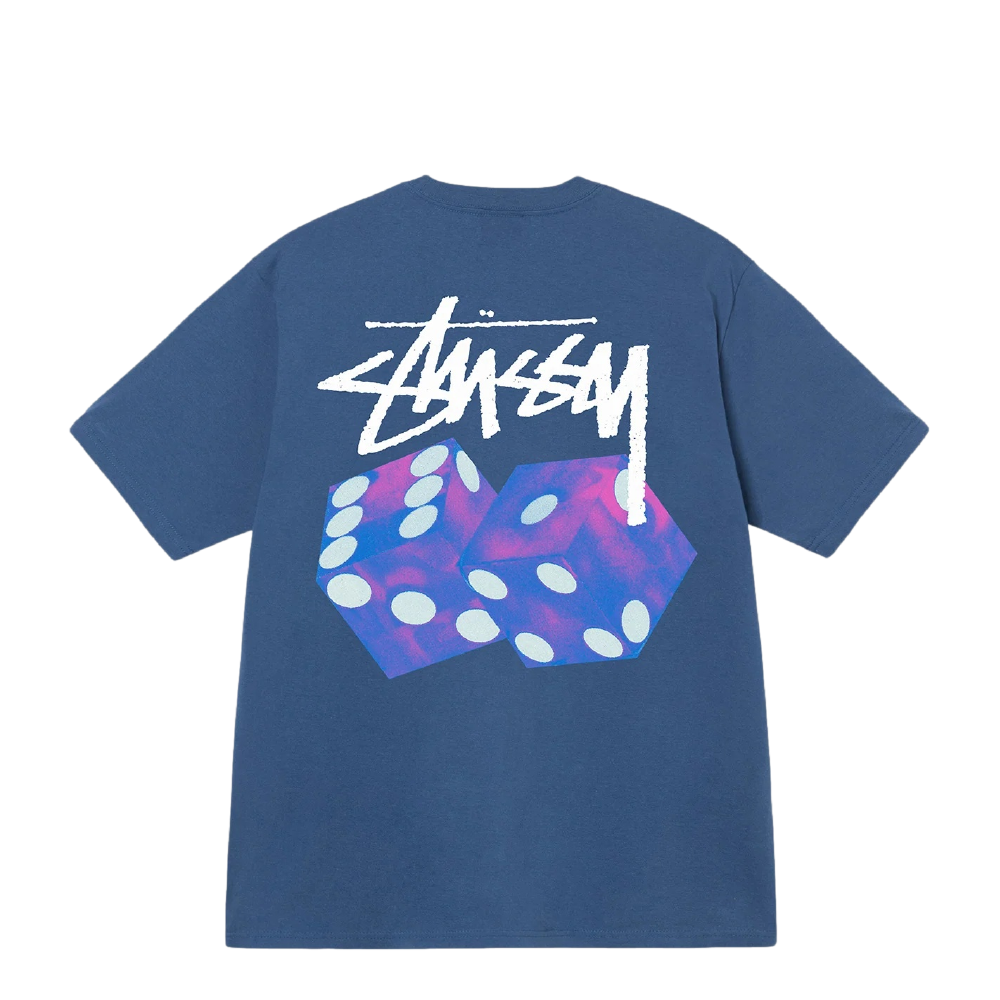 STUSSY DICED OUT TEE MIDNIGHT | AREA 02