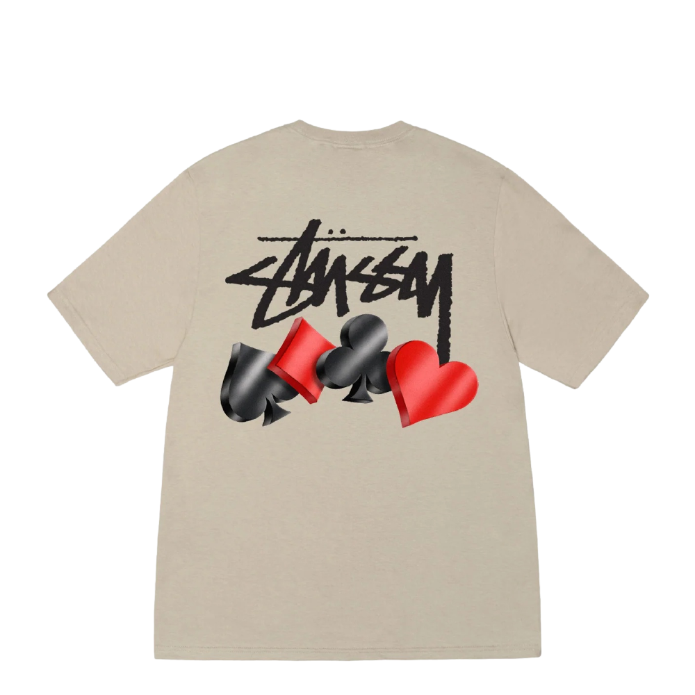 STUSSY SUITS TEE KHAKI | AREA 02