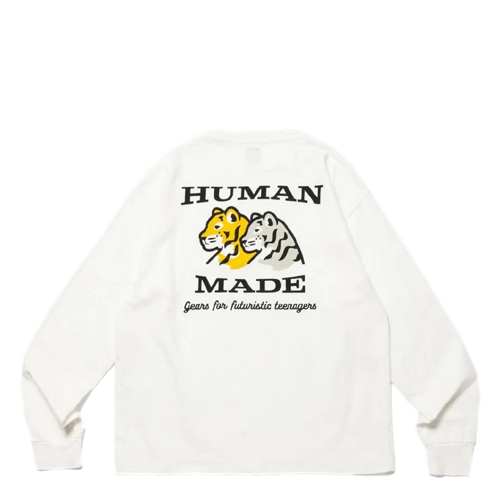 HUMAN MADE GRAPHIC L/S TEE 1 WHITE | AREA 02