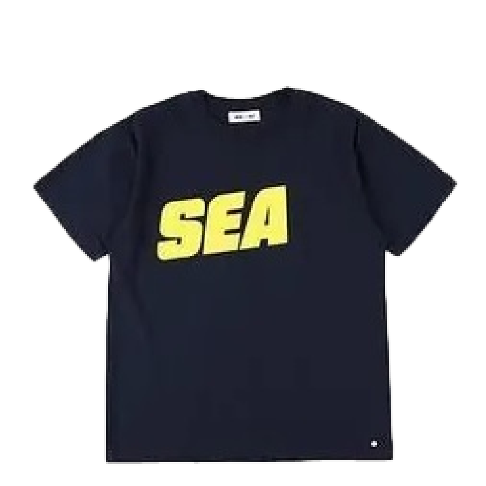 SNKRDUNK WIND AND SEA TEE BLACK YELLOW | AREA 02