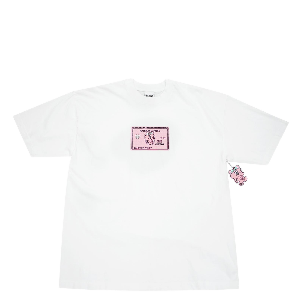 BLACKPINK X VERDY AMERICAN EXPRESS TEE WHITE | AREA 02