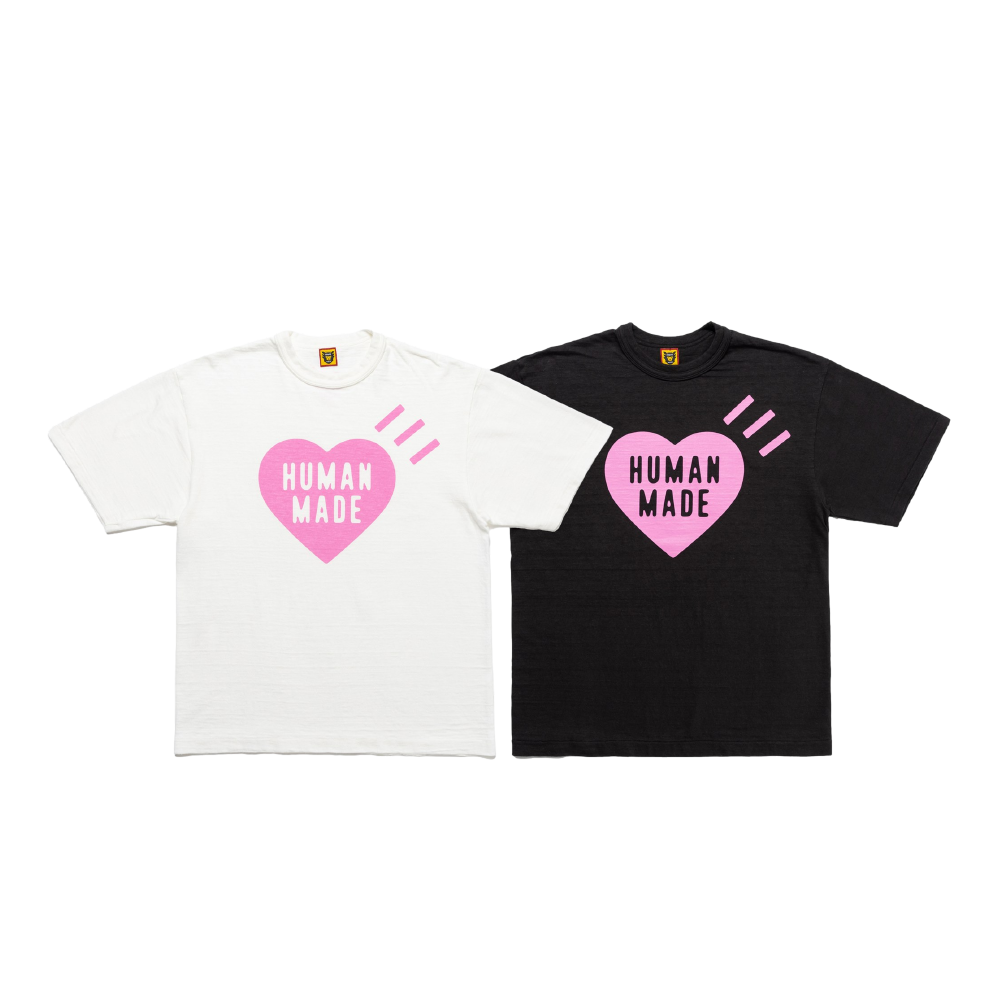 HUMAN MADE HEART TEE HARAJUKU STORE WHITE | AREA 02