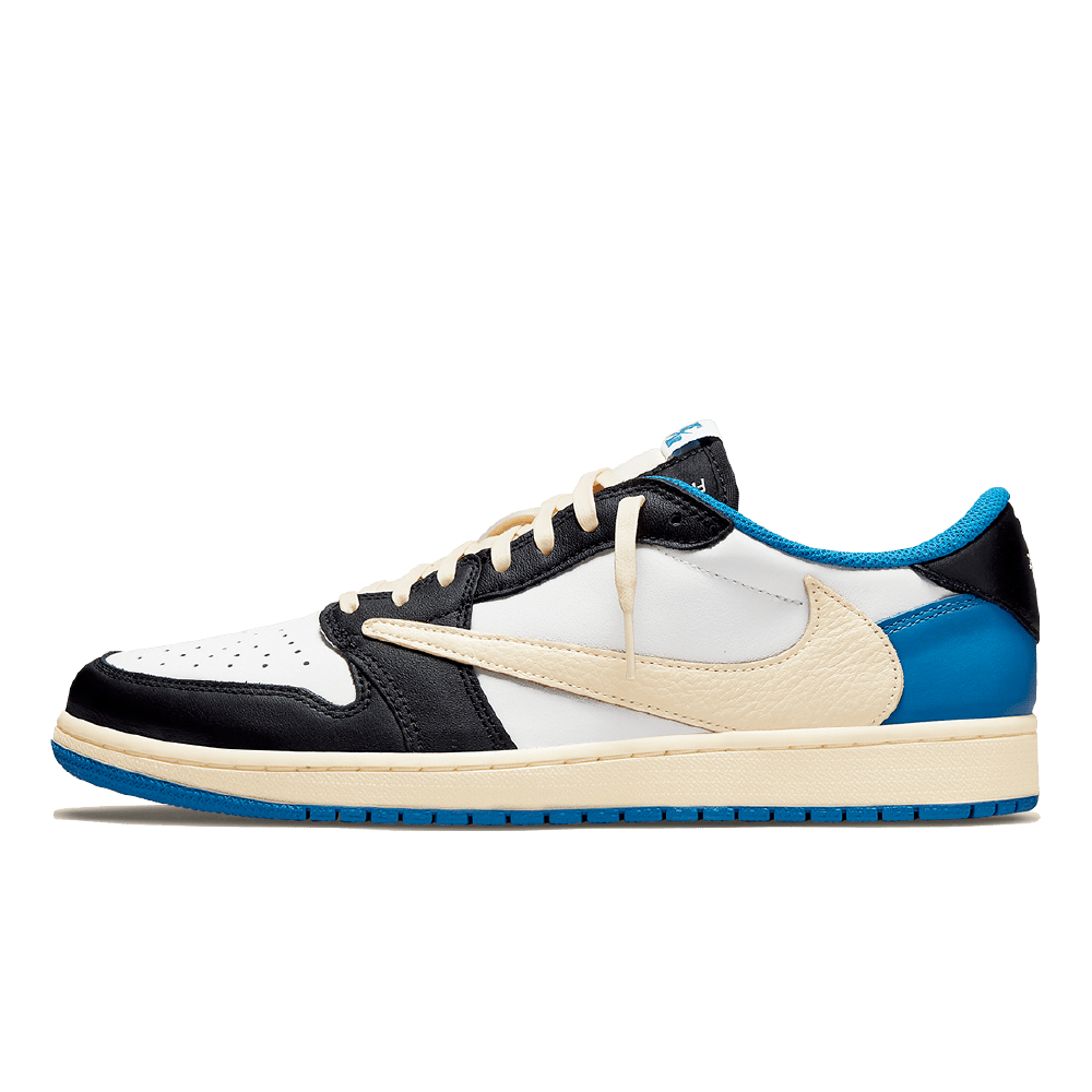 AIR JORDAN 1 LOW TRAVIS SCOTT FRAGMENT MILITARY BLUE | AREA 02