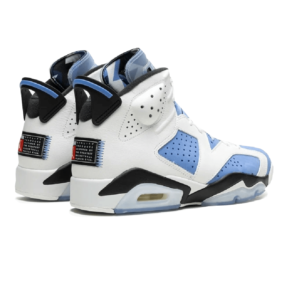 AIR JORDAN 6 UNC WHITE | AREA 02