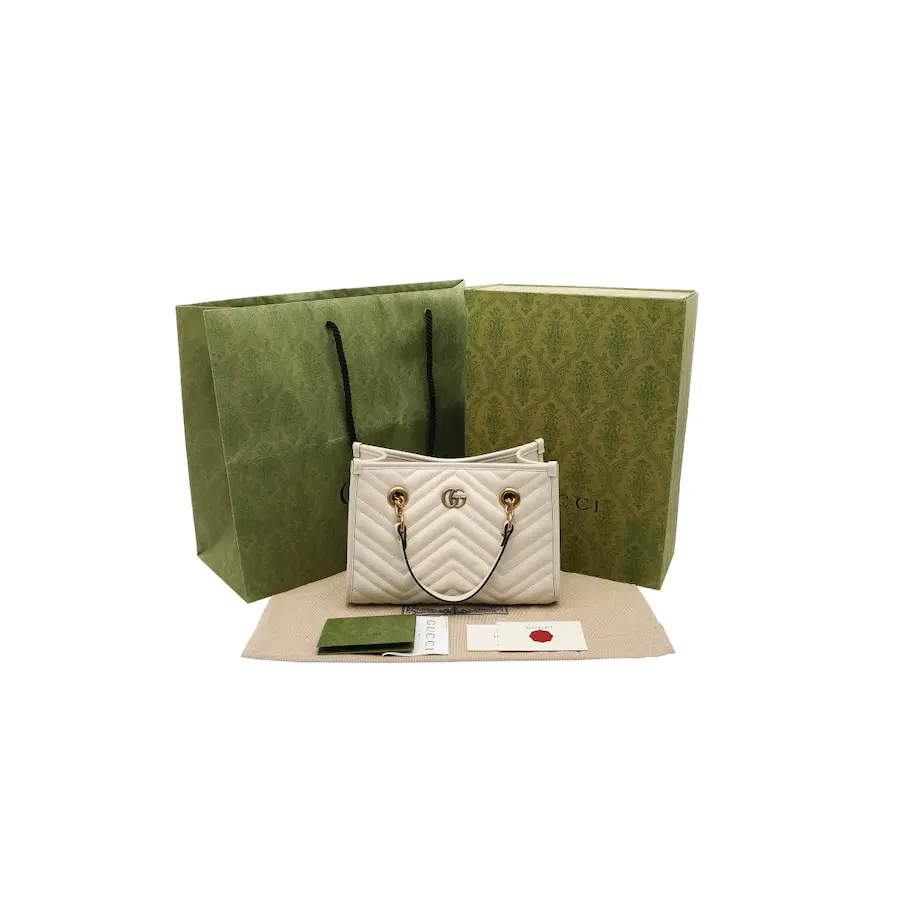 GUCCI 779727 GG MARMONT MATELASSE TOTE BAG SMALL | AREA 02