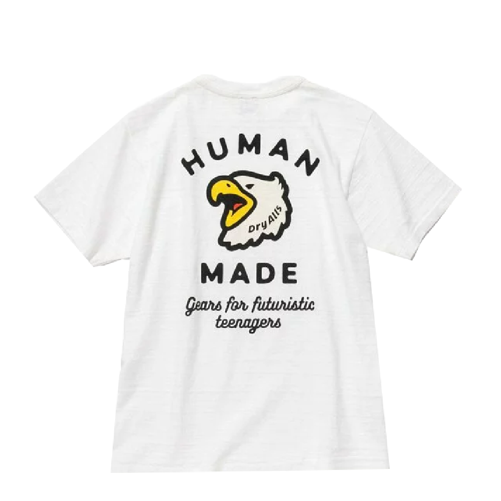 HUMAN MADE EAGLE POCKET TEE WHITE | AREA 02