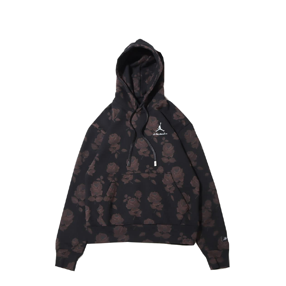 AIR JORDAN A MA MANIERE PRINTED FLEECE HOODIE BLACK | AREA 02