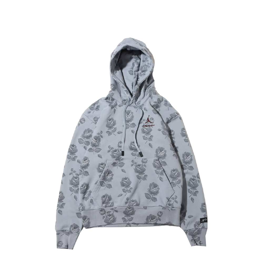 AIR JORDAN A MA MANIERE PRINTED FLEECE HOODIE OBSIDIAN MIST | AREA 02